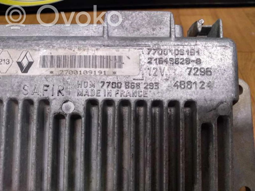 Engine control unit/module ECU   7700109191