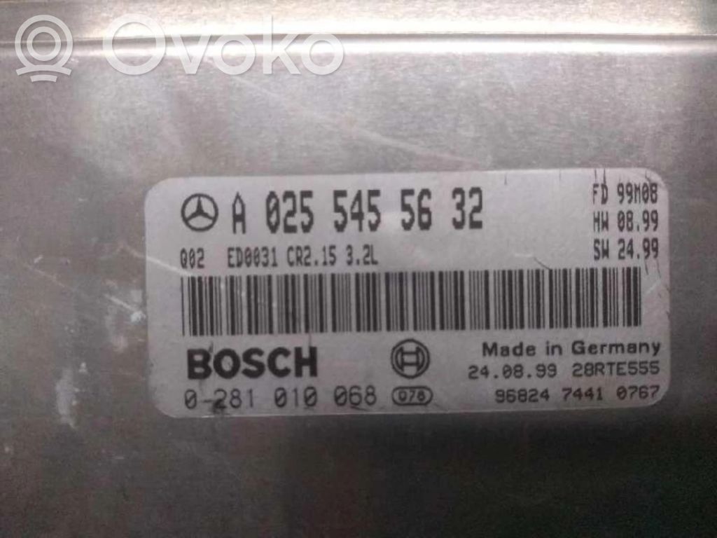 Mercedes-Benz E W210 Engine control unit/module ECU 