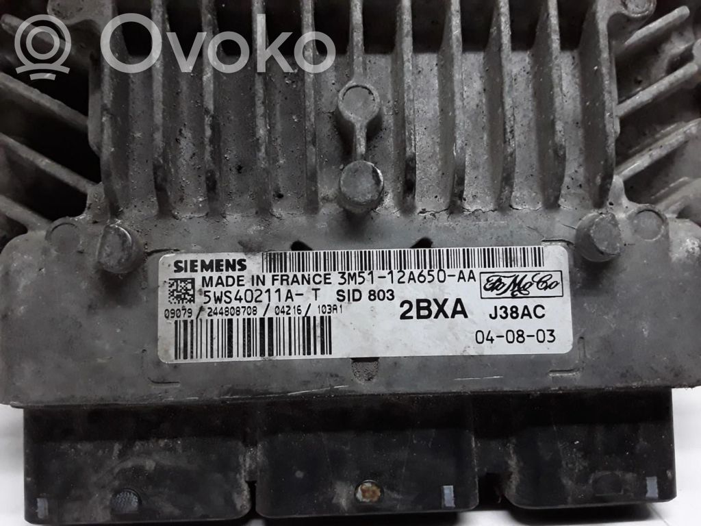 Unité de commande, module ECU de moteur   3M5112A650AA