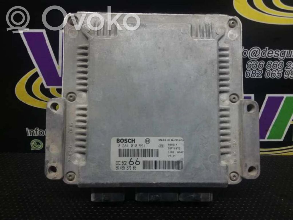 Citroen Jumpy Unidad de control/módulo ECU del motor 