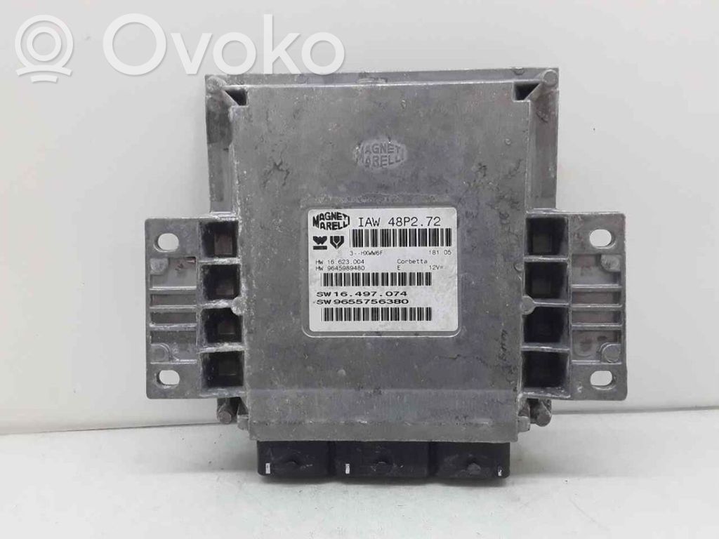 Engine control unit/module ECU   9655756380