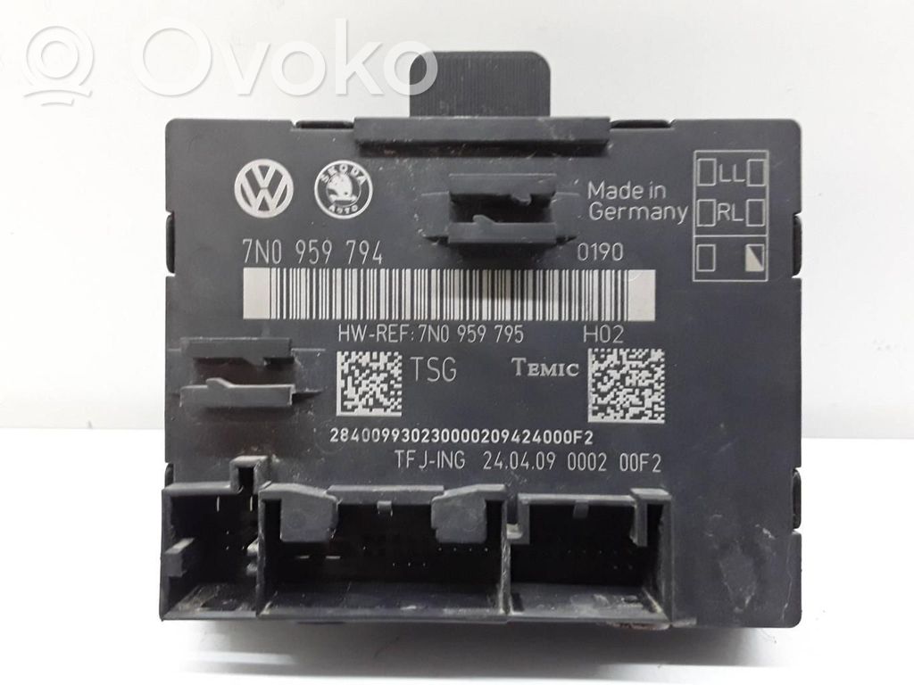 Engine control unit/module   7N0959794