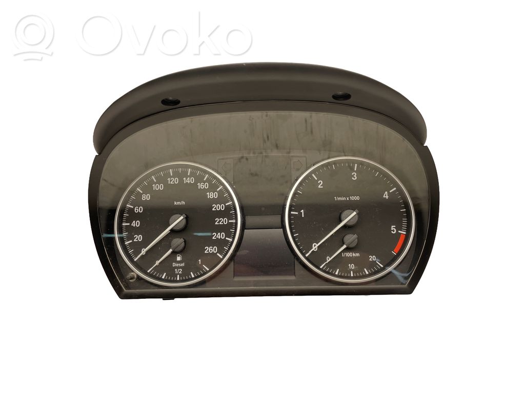 BMW 3 E90 E91 Speedometer (instrument cluster) 