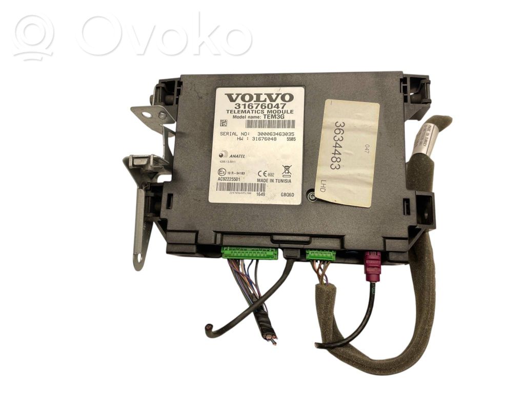 Volvo XC60 Other control units/modules 