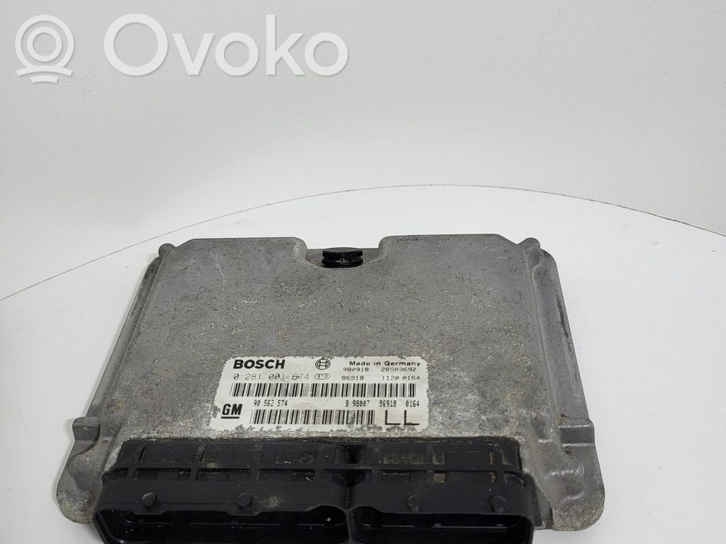 Opel Astra G Engine control unit/module 