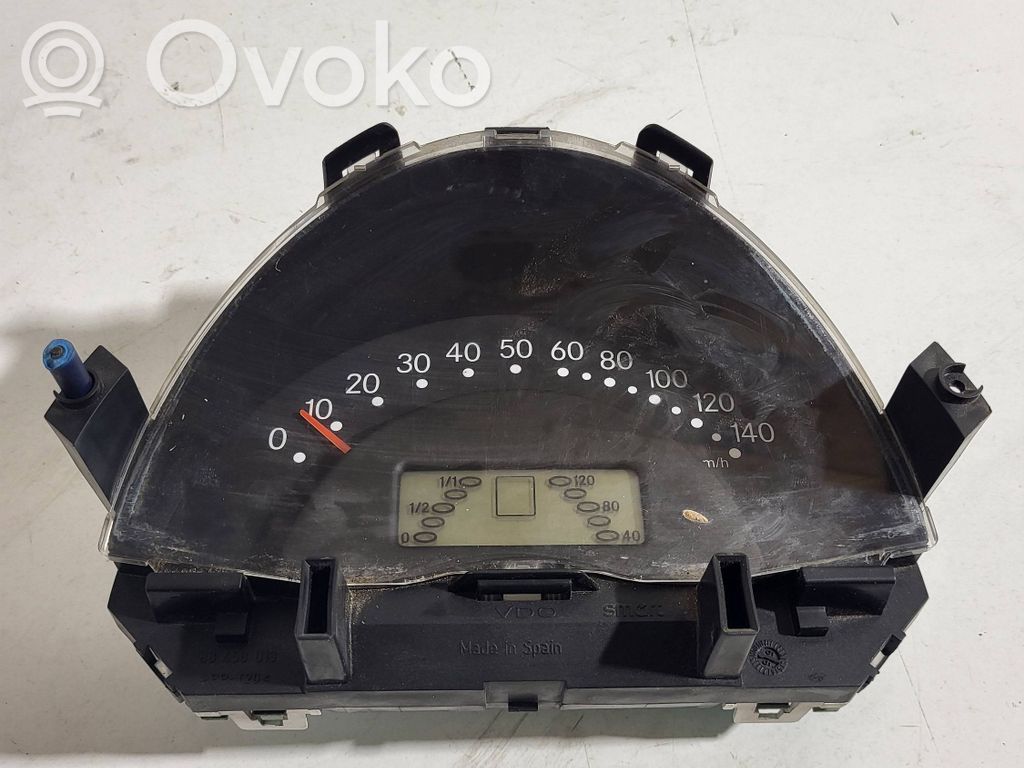 Smart ForTwo I Speedometer (instrument cluster) 