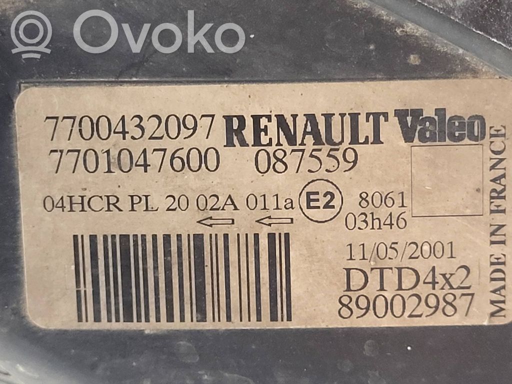 Renault Scenic I Scheinwerfer 