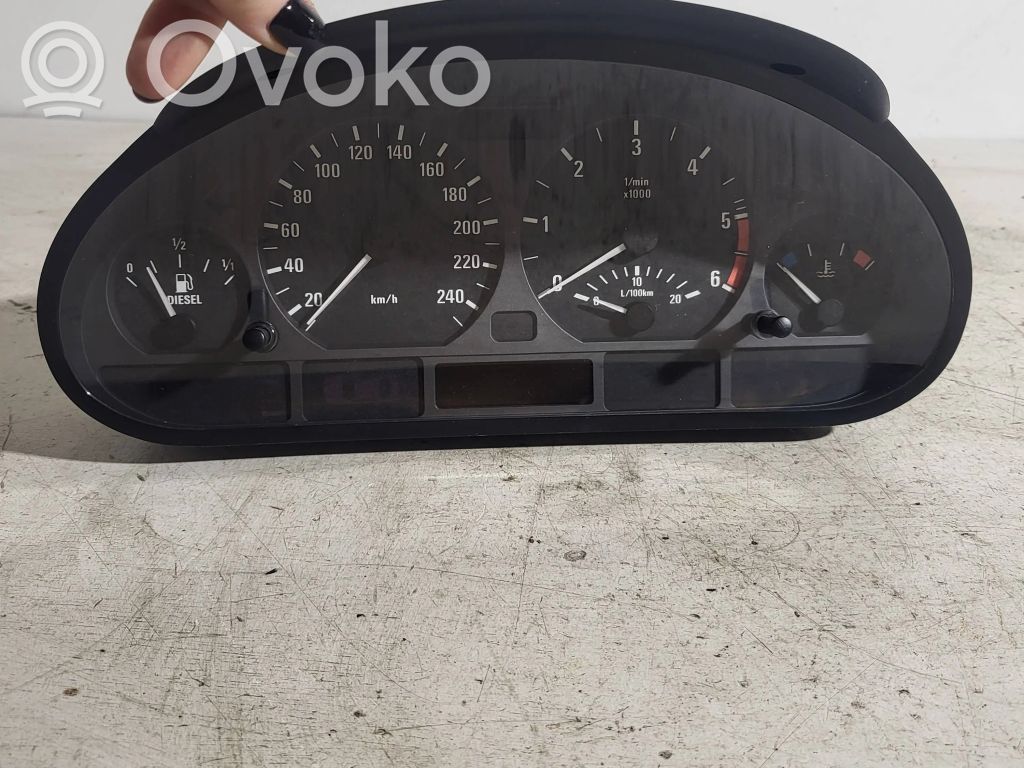 BMW 3 E46 Speedometer (instrument cluster) 