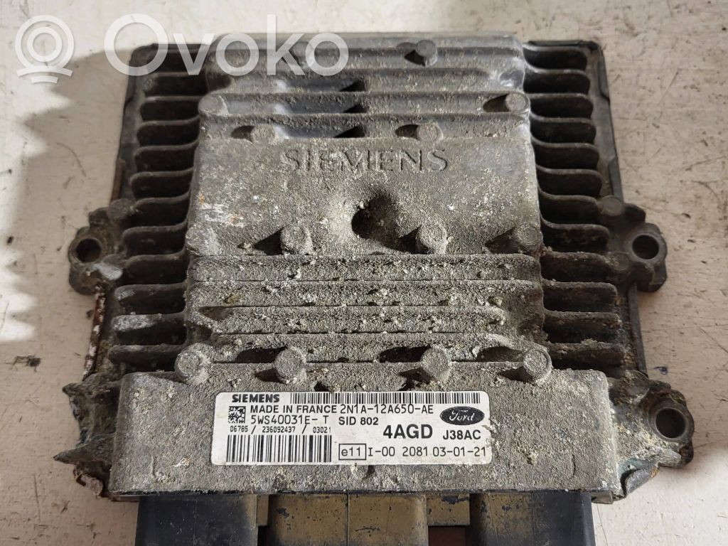 Ford Fiesta Engine control unit/module 