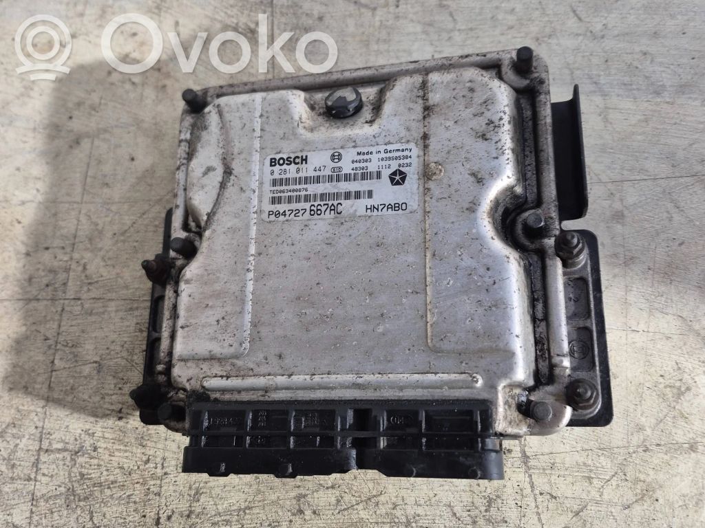 Chrysler Grand Voyager IV Engine control unit/module 