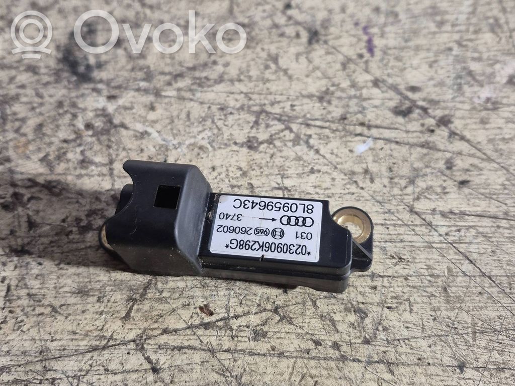 Audi A3 S3 8L Sensor impacto/accidente para activar Airbag 