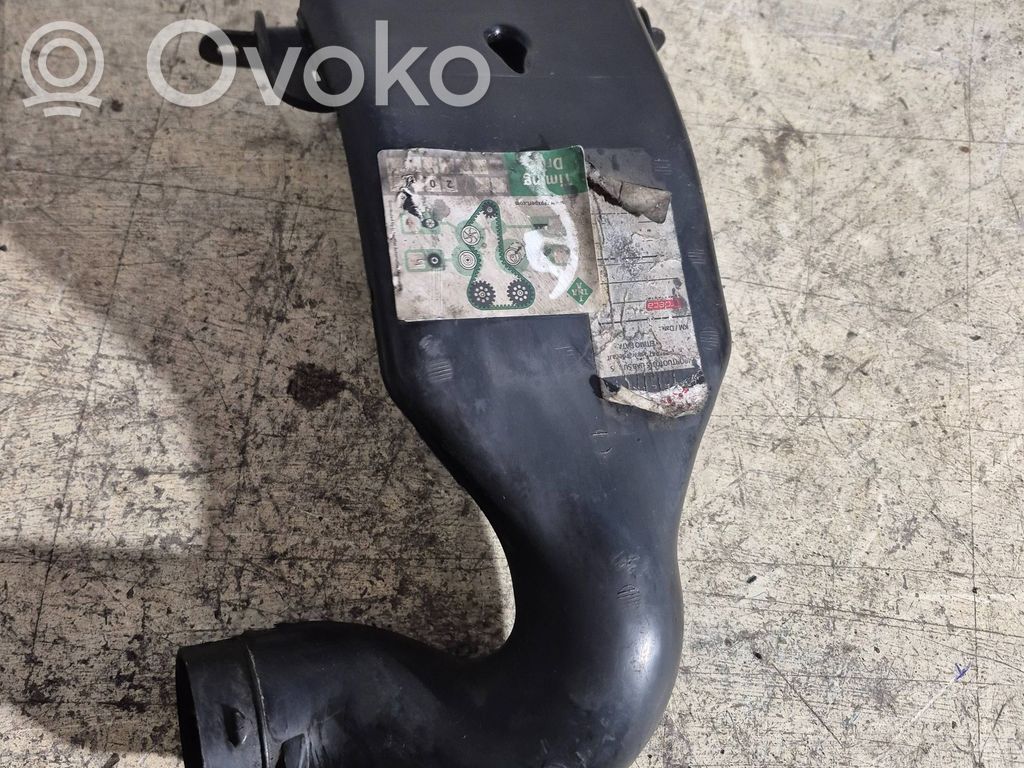 Część rury dolotu powietrza   9655130980,1804