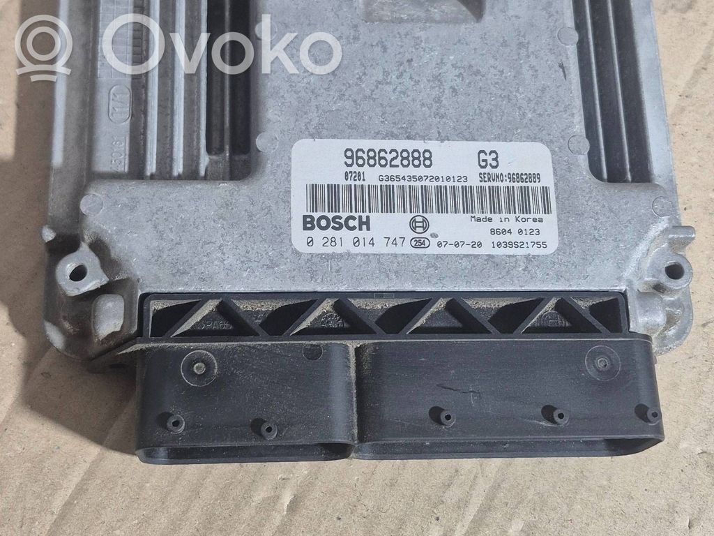 Chevrolet Epica Engine control unit/module 