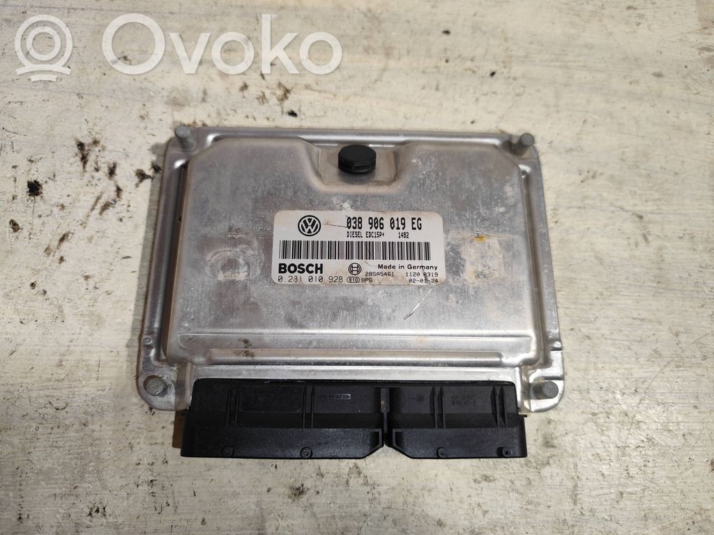 Skoda Superb B5 (3U) Engine control unit/module 