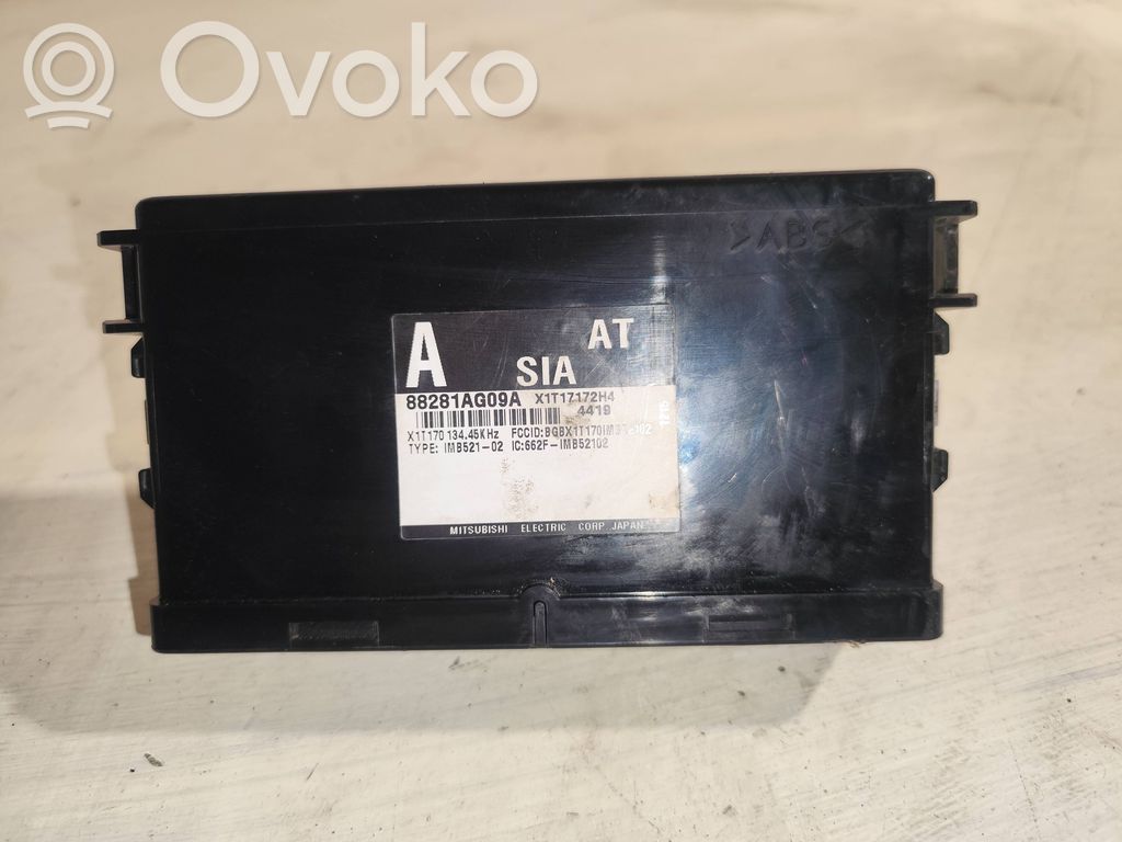 Gearbox control unit/module   88281AG09A,X1T17172H4