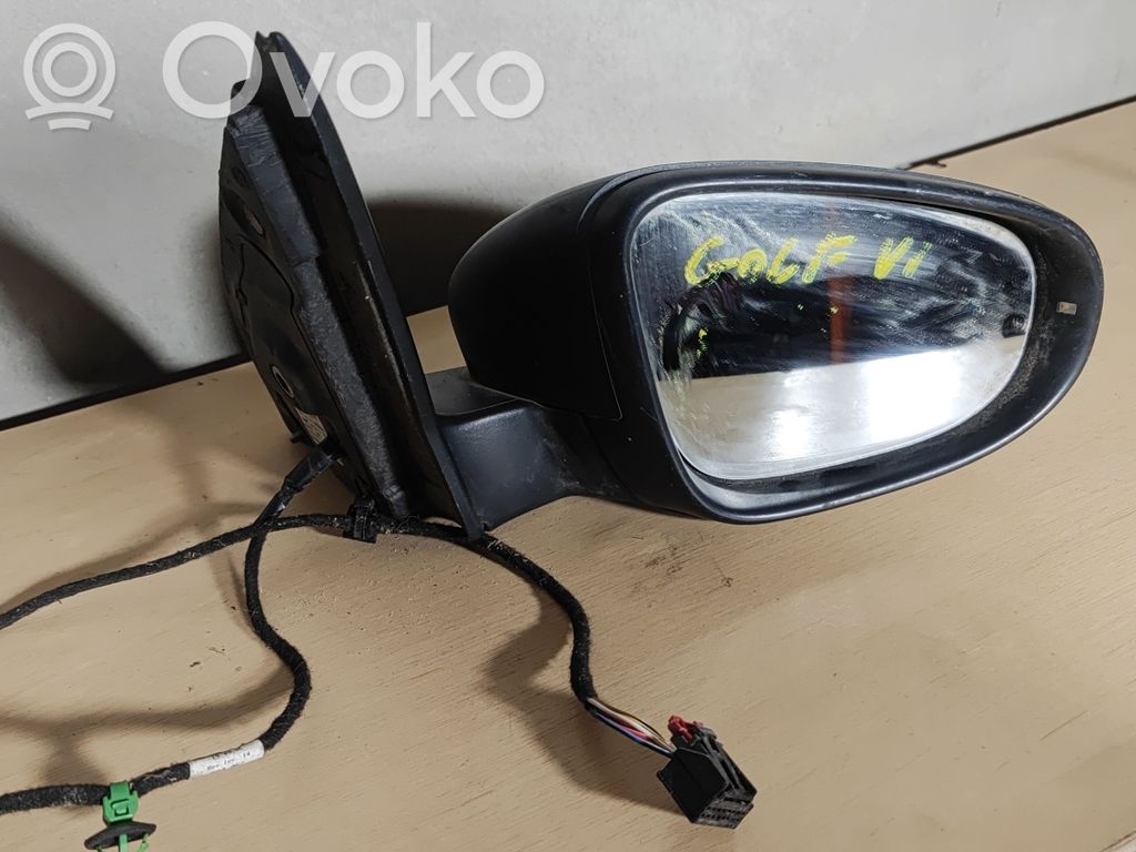 Volkswagen Golf VI Elektryczne lusterko boczne drzwi przednich 