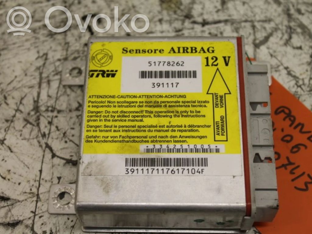 Fiat Panda II Airbag control unit/module 