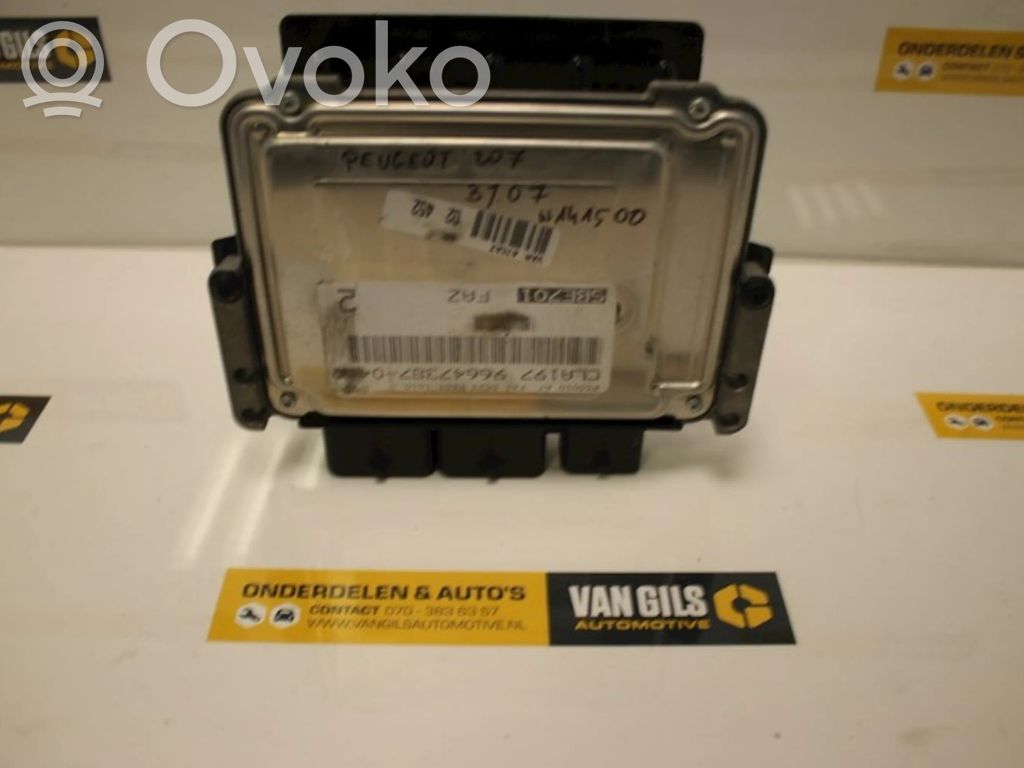 Peugeot 207 Engine control unit/module 