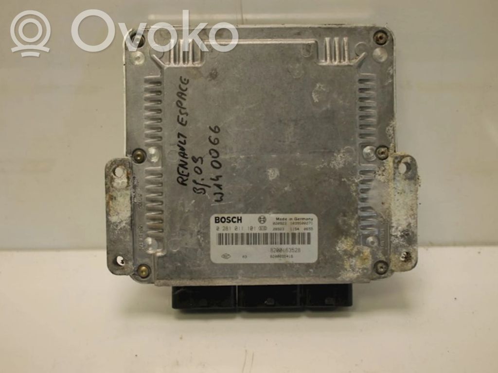 Renault Espace IV Unitate/modul de control motor 