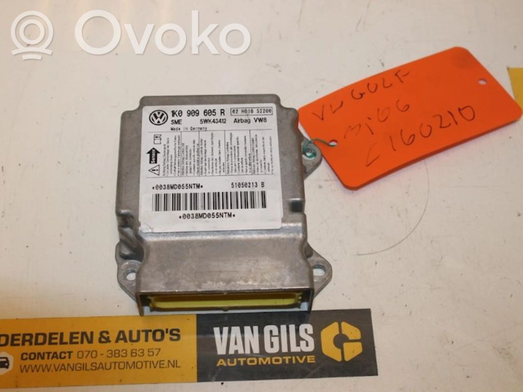 Centralina/modulo airbag   1K0909605R,1K0909605R
