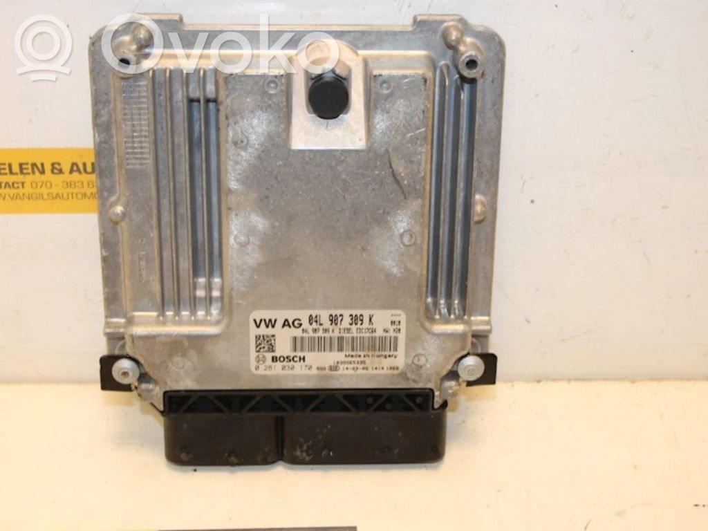 Unitate/modul de control motor   04L907309K,04L907309K