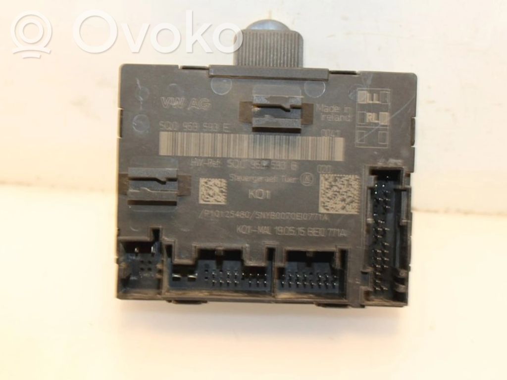 Autres unités de commande / modules   5Q0959593E,5Q0959593E