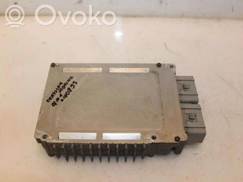 Chrysler Sebring (ST-22 - JR) Engine control unit/module 