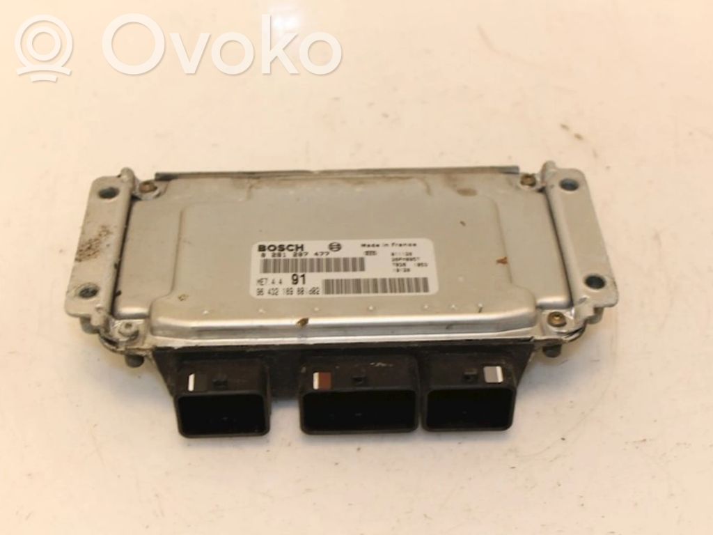 Unidad de control/módulo del motor   9643218980,0261207477,0261207477,9643218980