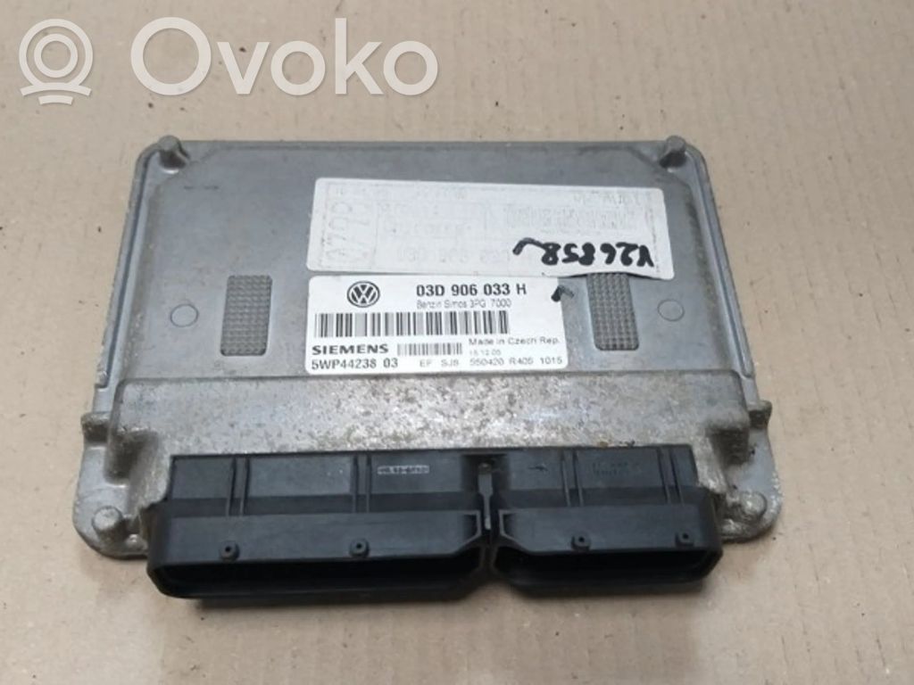 Unidad de control/módulo del motor   03D906033H,5WP44238,03D906033H,5WP44238