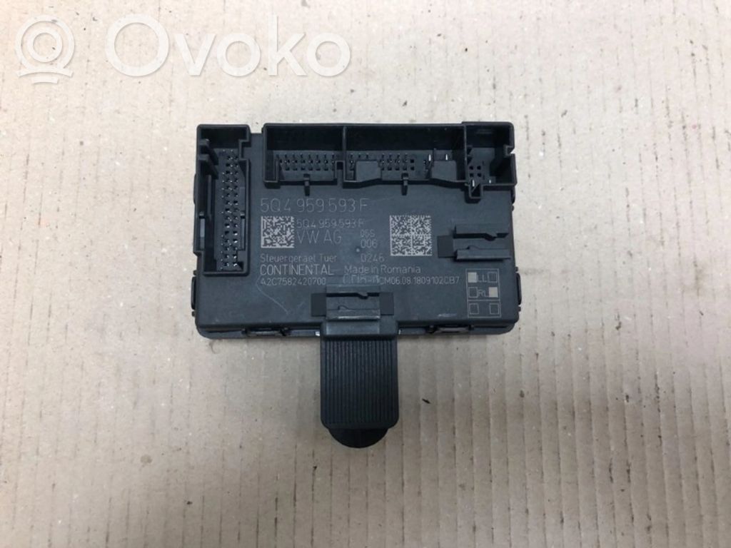 Volkswagen Golf VII Unitate/modul de comandă închidere centralizată 
