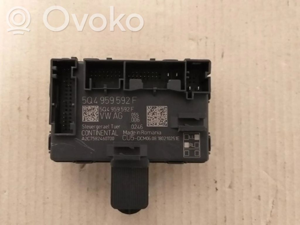 Volkswagen Golf VII Unitate/modul de comandă închidere centralizată