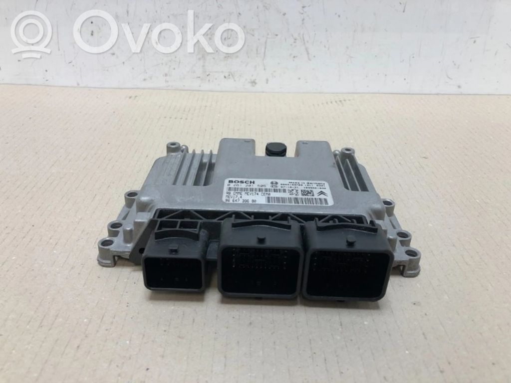 Engine control unit/module   0261201505,9664738680,0261201505,1942VH,1942VJ,9664738680