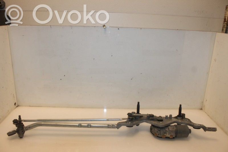 Volkswagen Touareg II Mechanizm i silniczek wycieraczek szyby przedniej / czołowej 