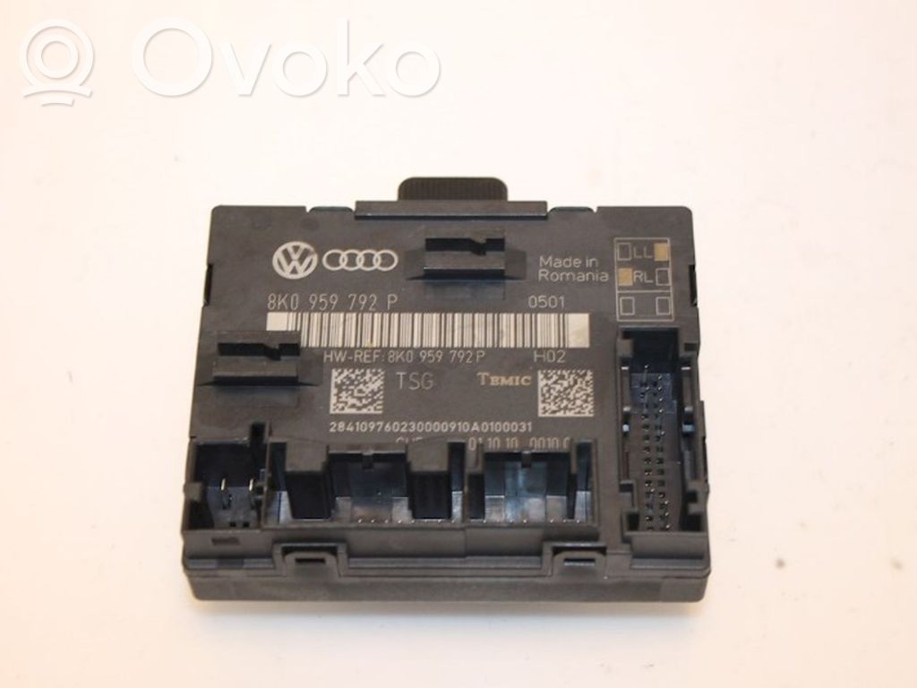 Autres unités de commande / modules   8K0959792P,8K0959792P