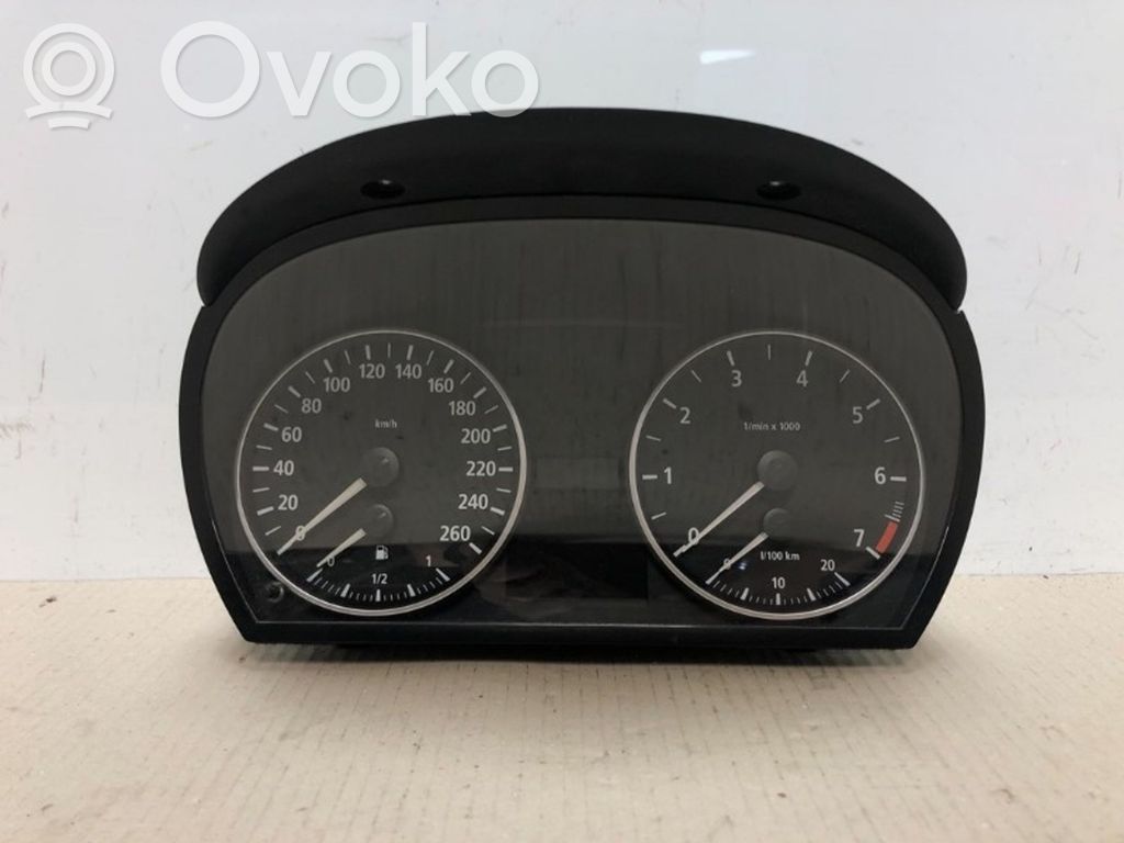 BMW 3 E90 E91 Vitezometru (grup de instrumente) 