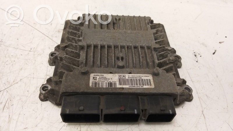 Engine control unit/module   SID803A,5WS40661AT,5WS40661AT,HW9661642180,SID803A,SW9664807480