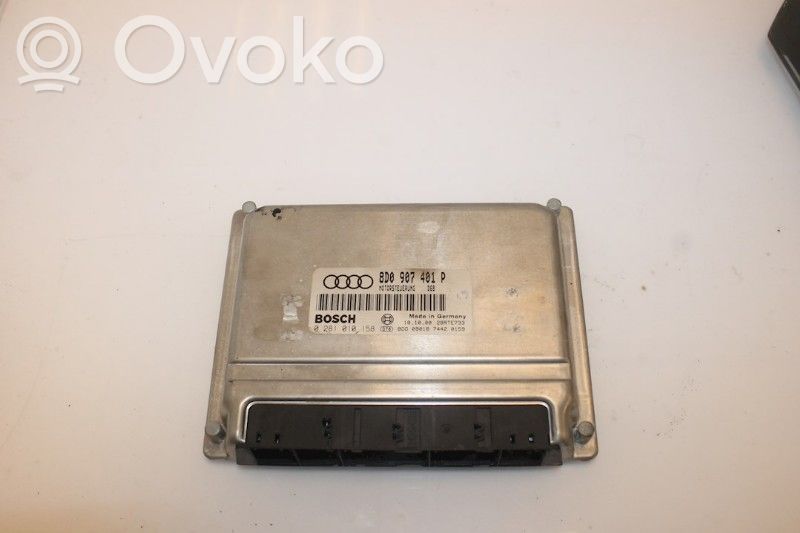 Centralina/modulo del motore   8D0907401P,0281010158,0281010158,8D0907401P
