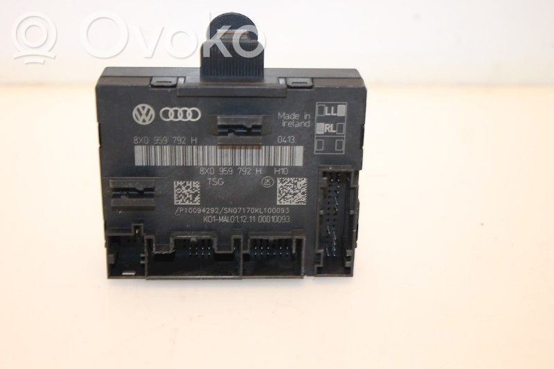 Autres unités de commande / modules   8X0959792H,8X0959792H