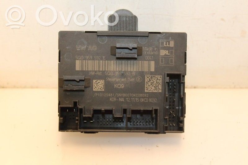 Alte unități/module de control   5Q0959592E,5Q0959592E