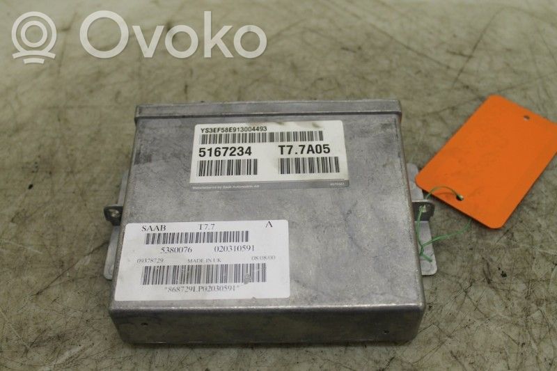 Engine control unit/module   YS3EF58E913004493,5167234,005380020310591,5167234,T77A05,YS3EF58E913004493