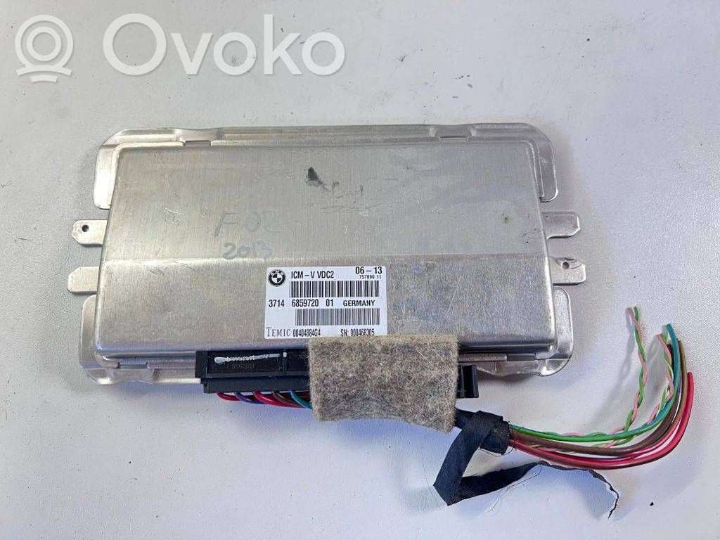 BMW 7 F01 F02 F03 F04 Sterownik / Moduł zawieszenia pneumatycznego 