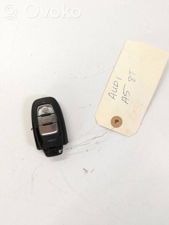 Audi A5 8T 8F Ignition key/card 