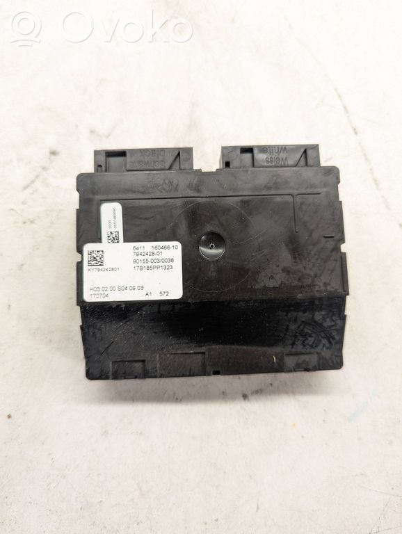 BMW 5 G30 G31 G38 Air conditioning/heating control unit 