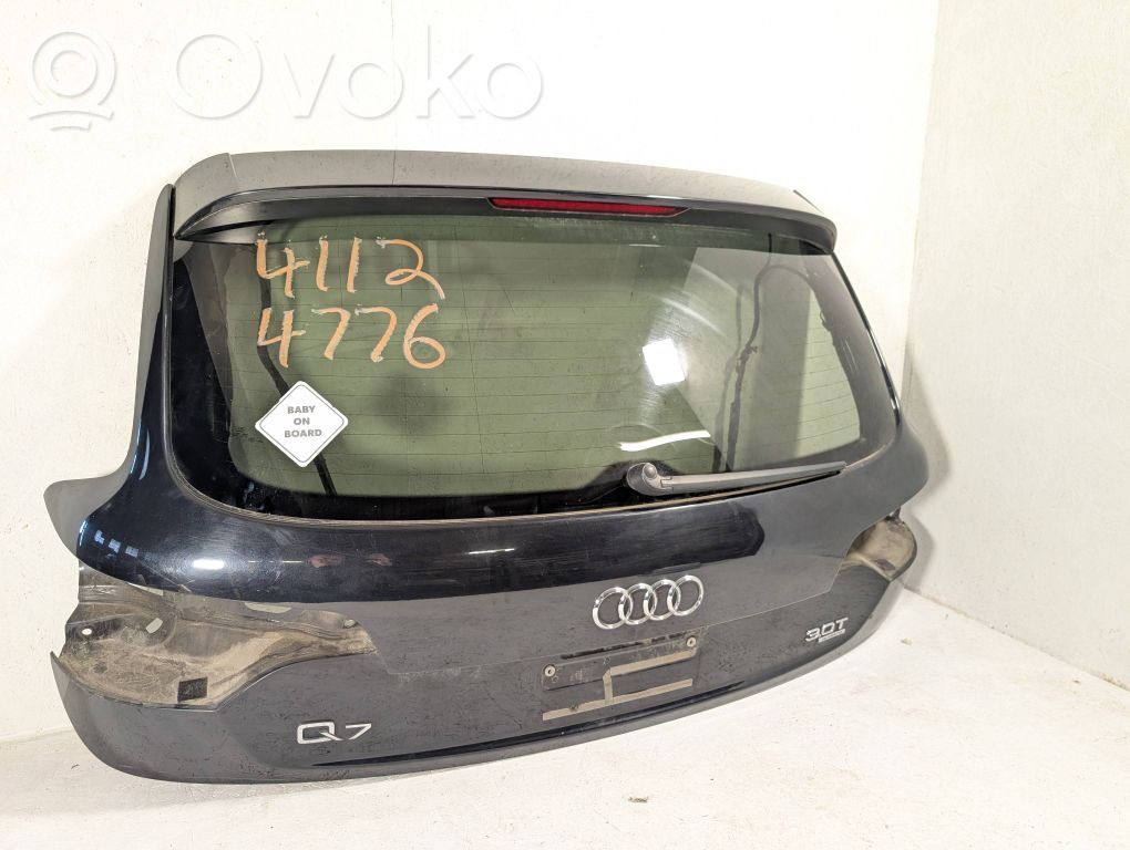 Tailgate/trunk/boot lid