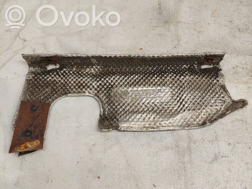 BMW 5 E60 E61 Exhaust heat shield 