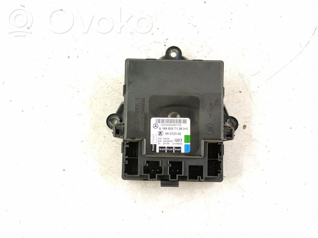 Mercedes-Benz A W169 Unité de commande module de porte 