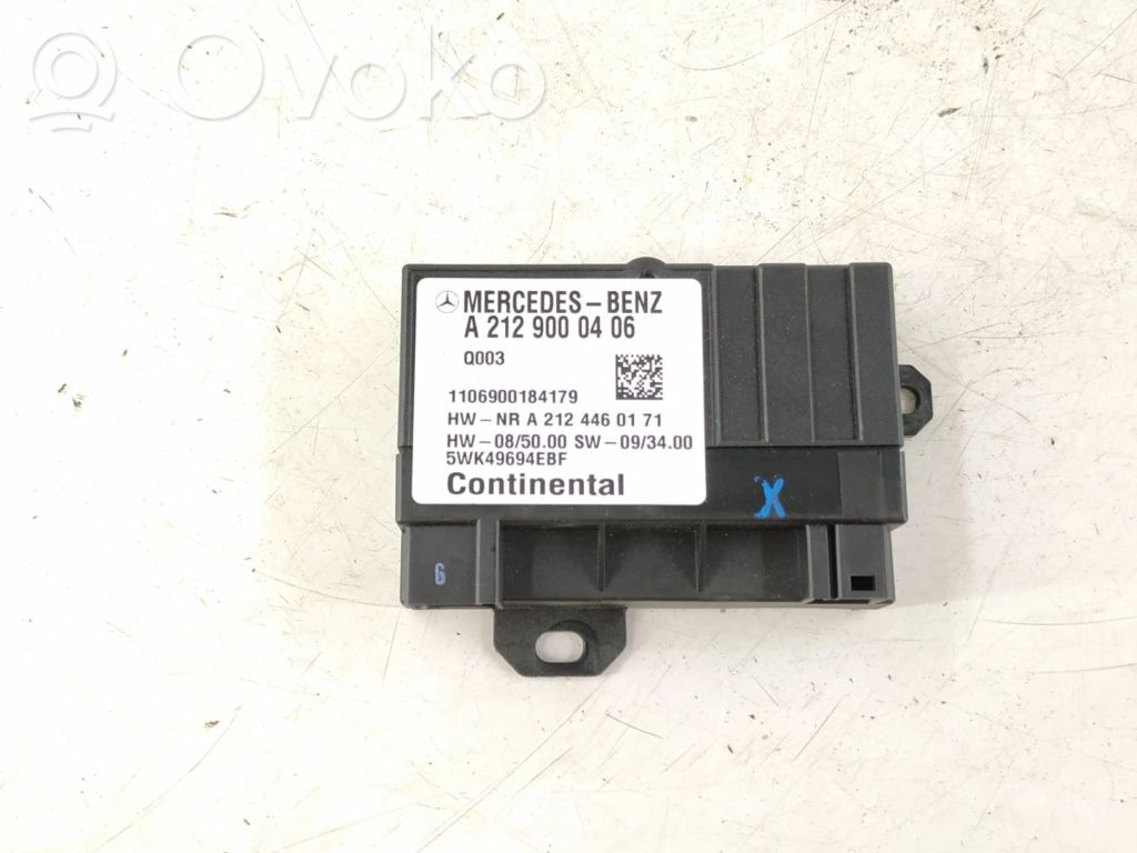 Mercedes-Benz GLK (X204) Unité de commande / module de pompe à carburant 