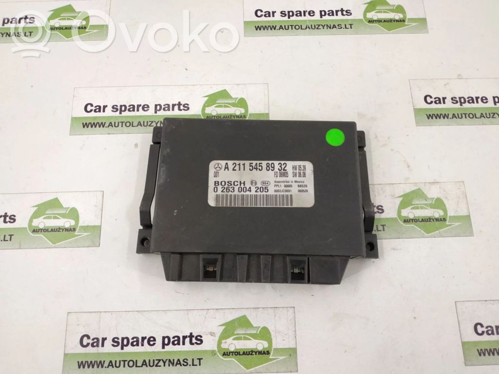 Mercedes-Benz E W211 Parking PDC control unit/module 