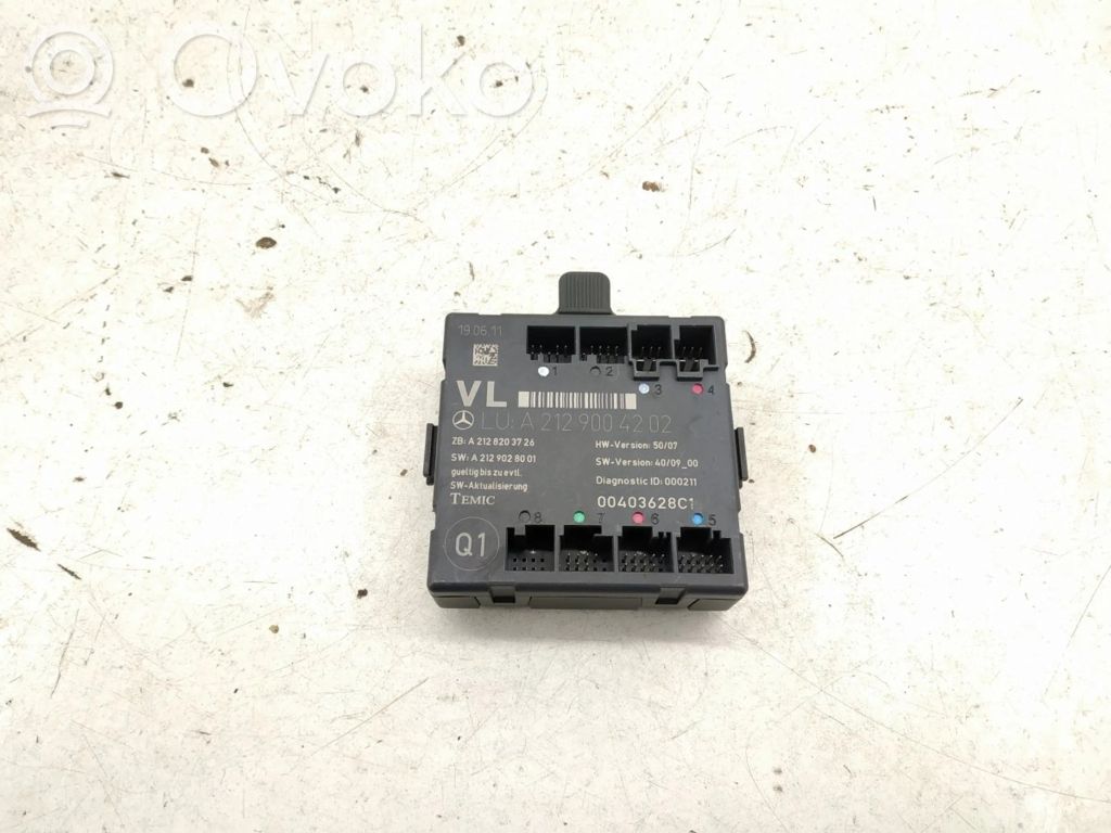 Door control unit/module   A2129004202,2129004202,2128203726,2129028001,A2128203726,A2129028001