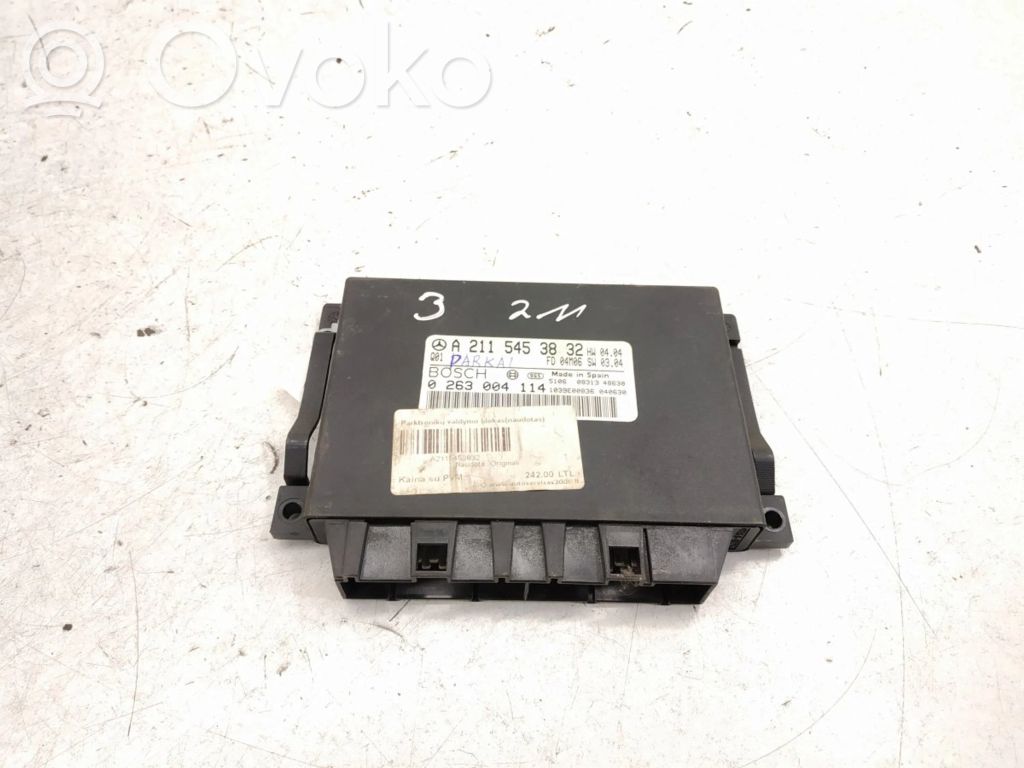 Mercedes-Benz E W211 Parking PDC control unit/module 